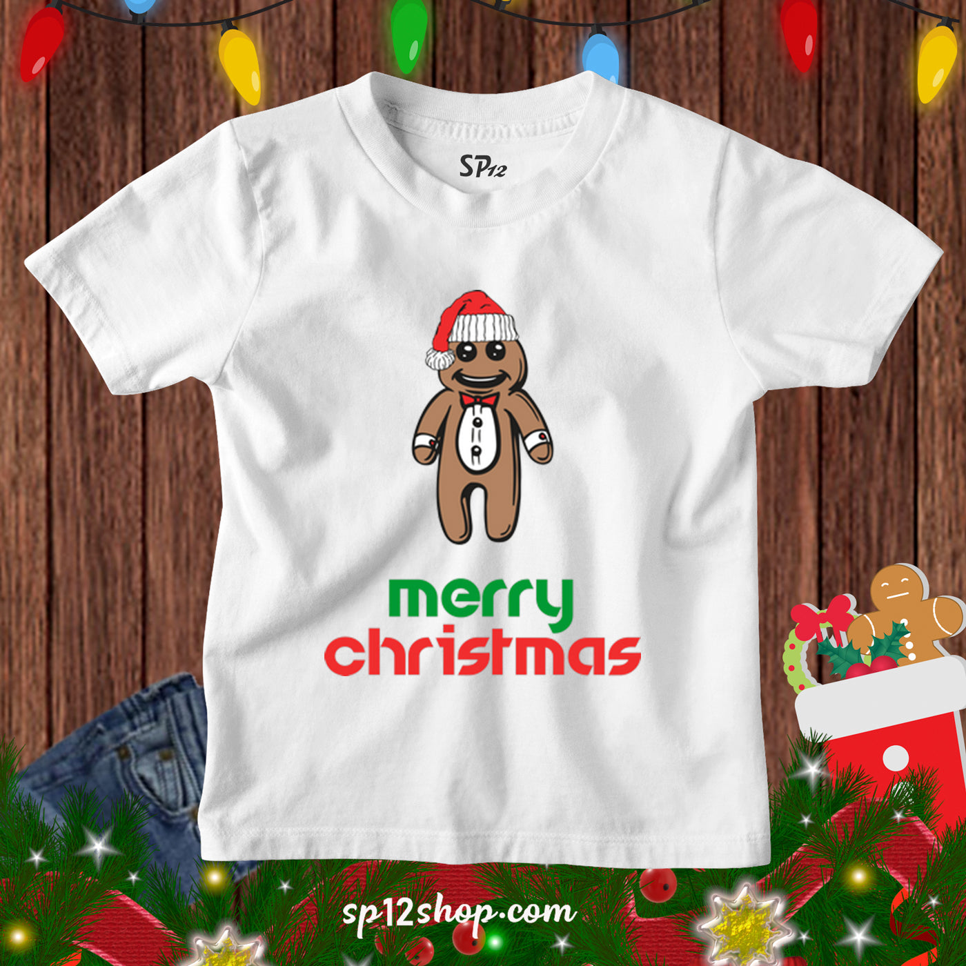 Merry Christmas Gingers Kids Funny Family Gift tee