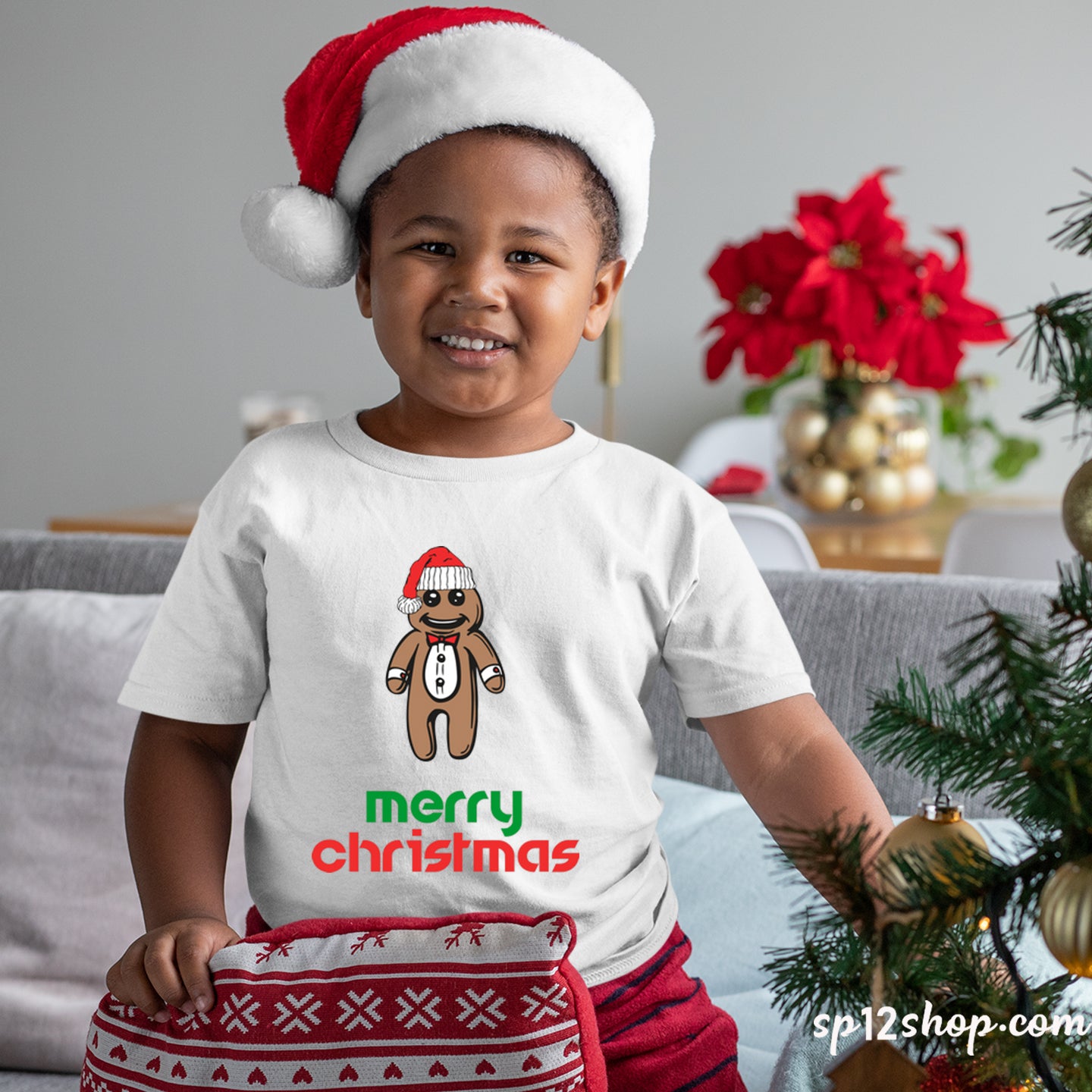 Merry Christmas Gingers Kids Funny Family Gift tee