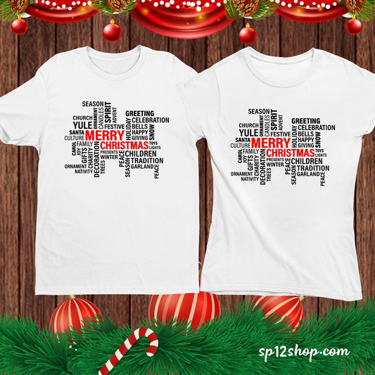 Merry Christmas  Holiday Charity Peace tshirt Tee