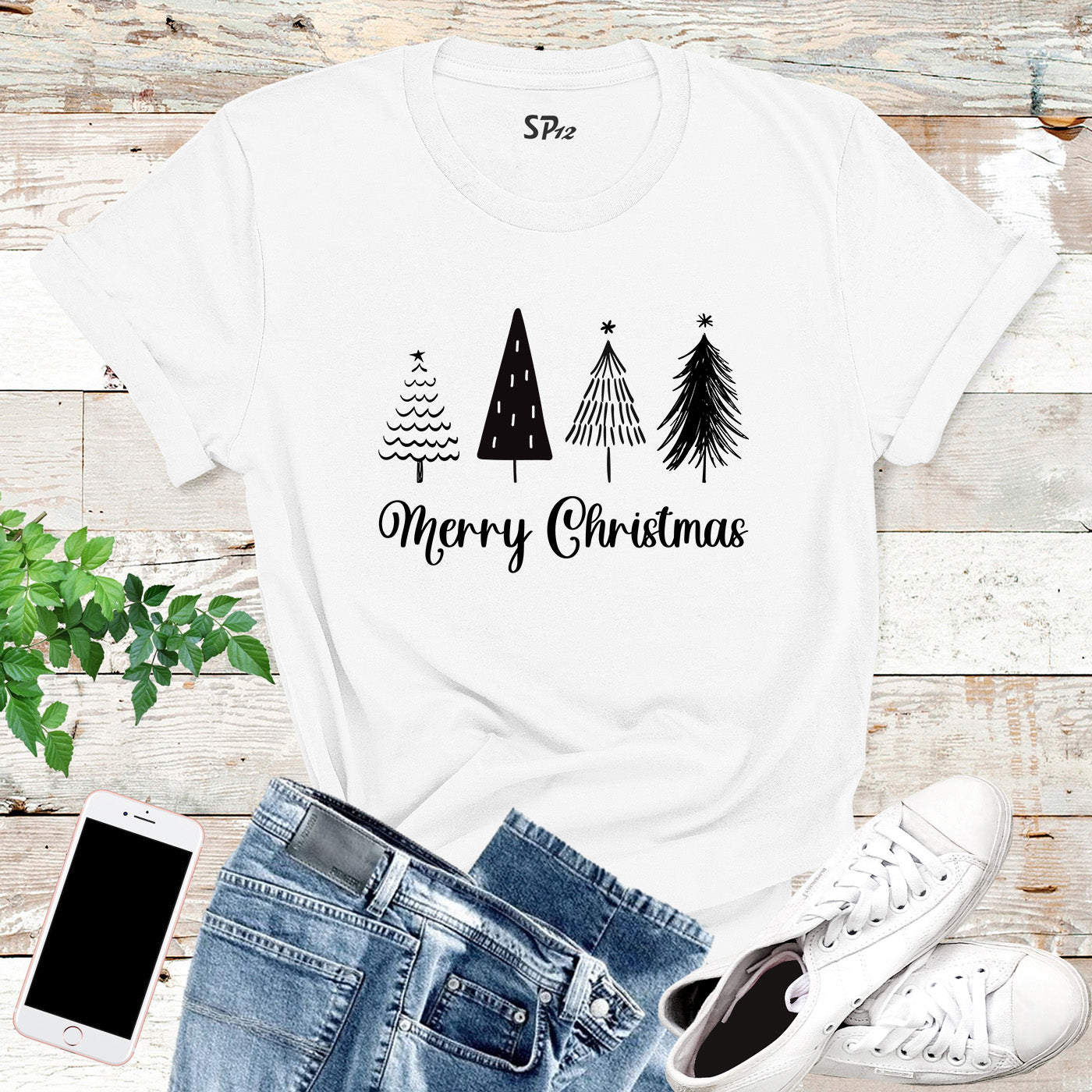 Merry Christmas Tree T-Shirts