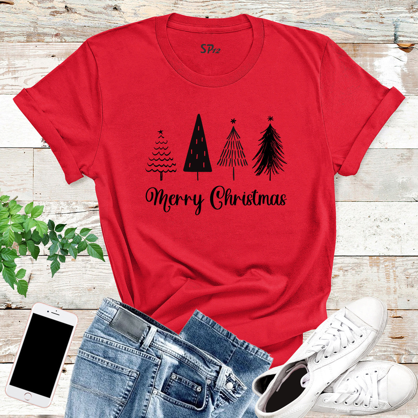 Merry Christmas Tree T-Shirts