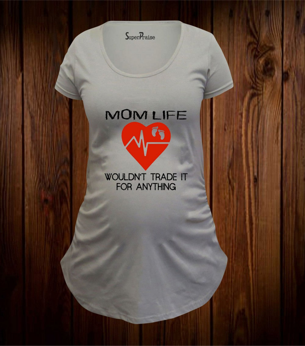 Mom Life Maternity T Shirt