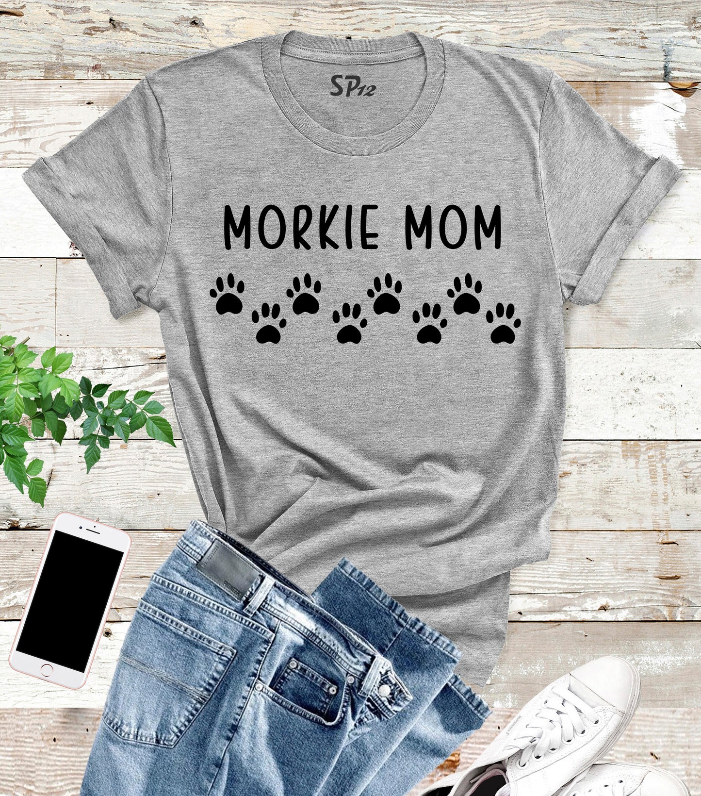 Morkie Mom T Shirt