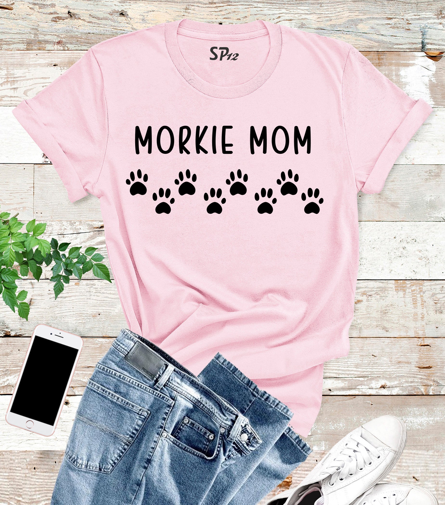 Morkie Mom T Shirt