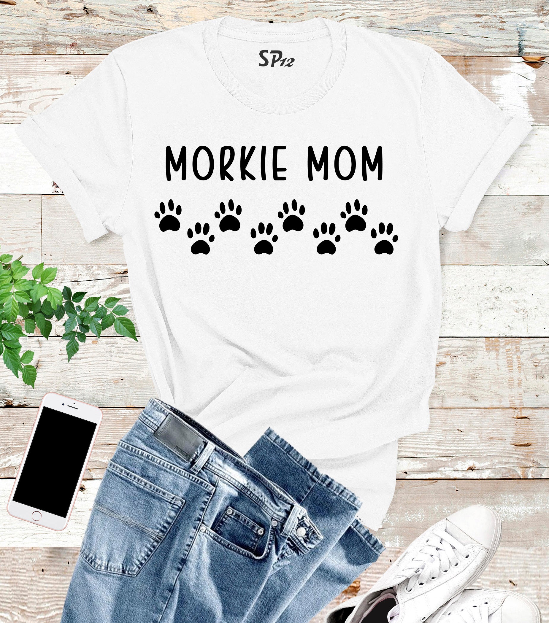 Morkie Mom T Shirt