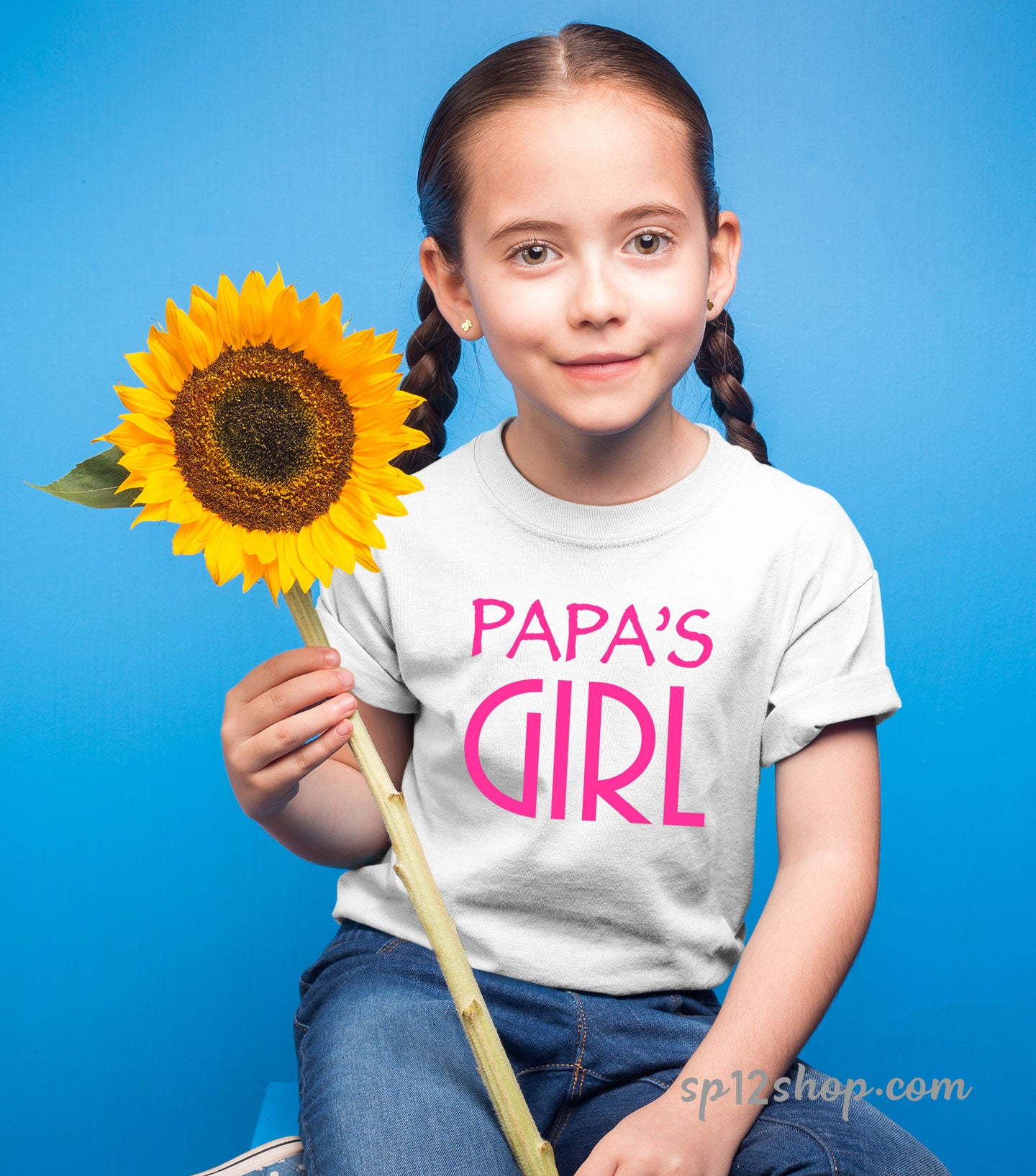 Papa's Girl Kids T Shirt