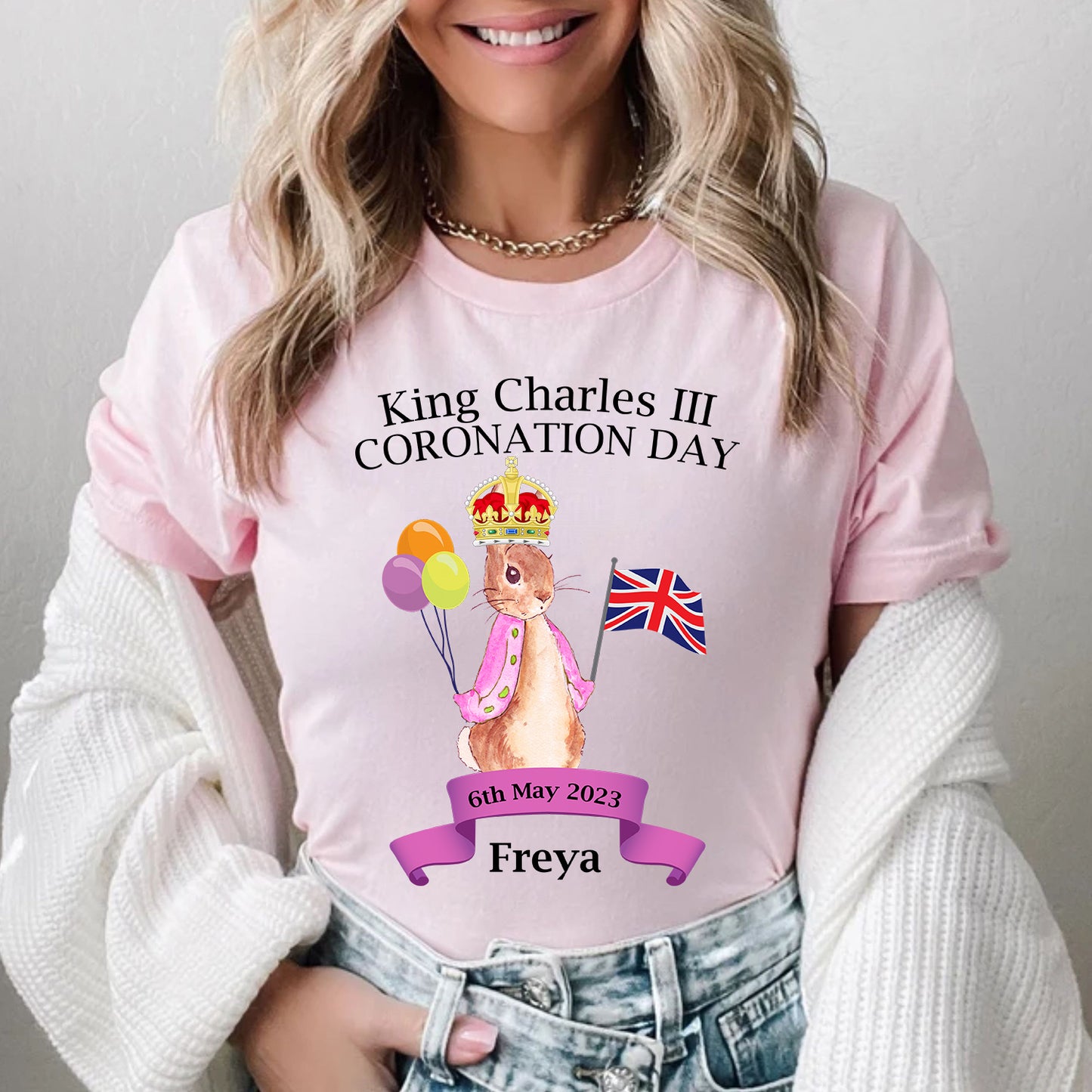 Coronation T Shirt King Charles III Day 6th May 2023 United Kingdom T-shirt