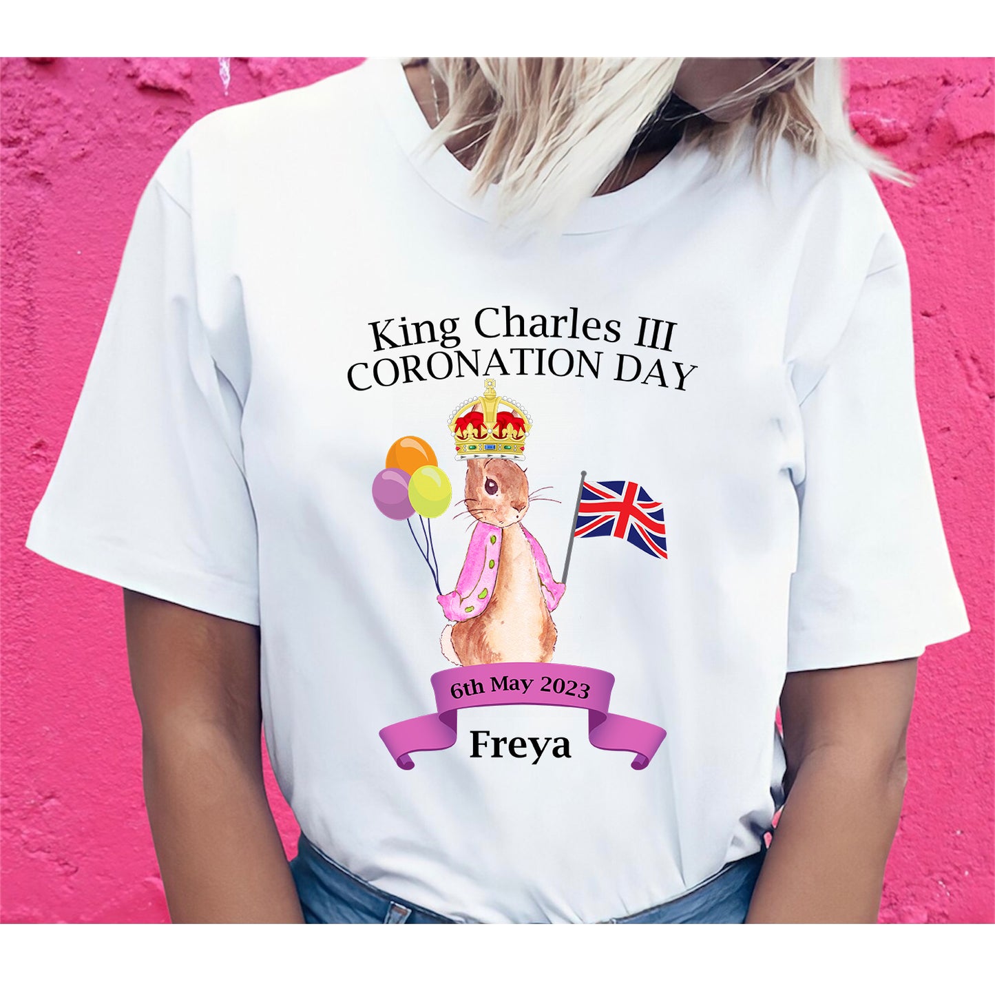 Coronation T Shirt King Charles III Day 6th May 2023 United Kingdom T-shirt