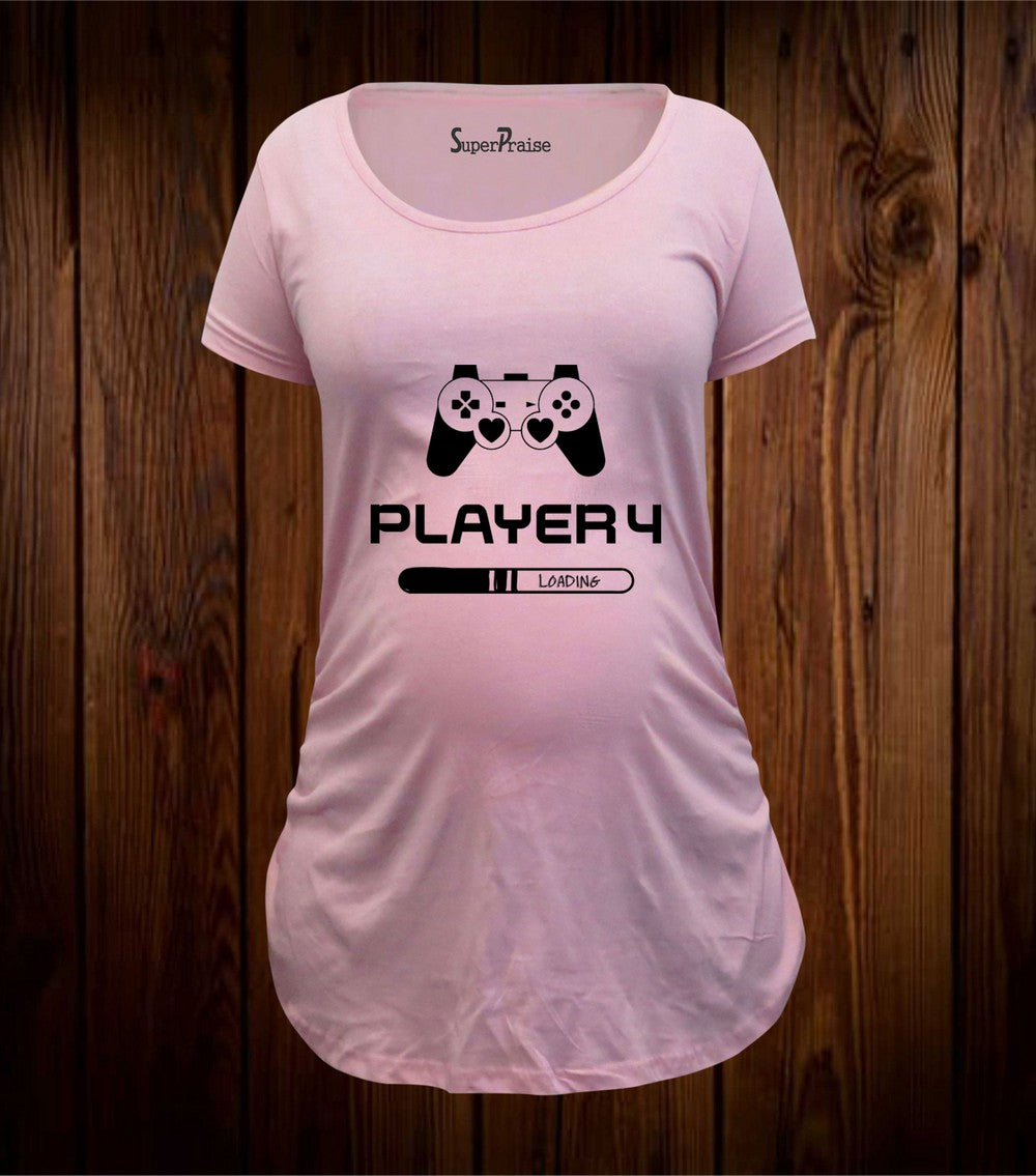 Player 4 Loading Maternity T Shirt