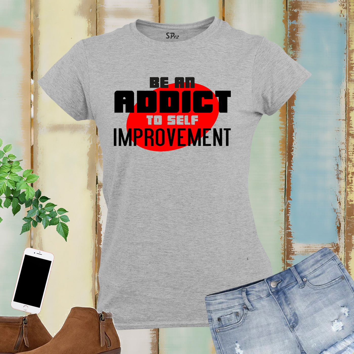 Self Improvement Women T Shirt