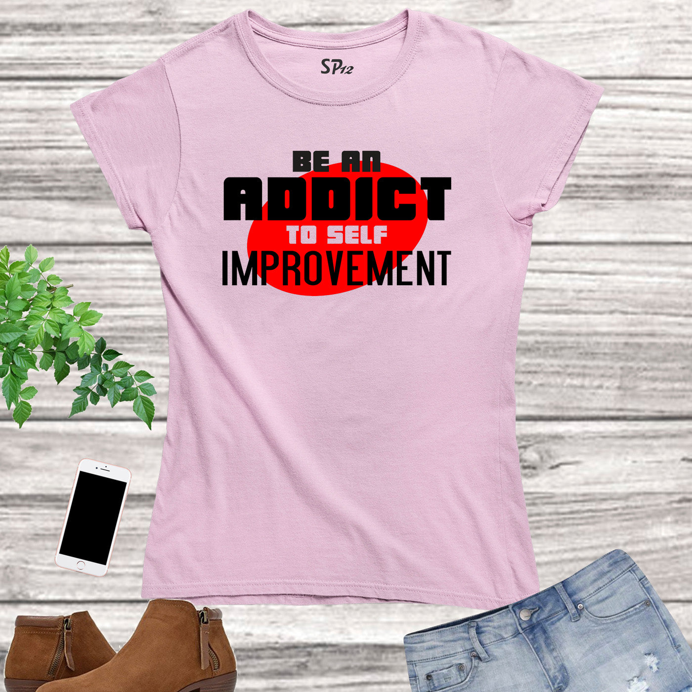 Self Improvement Women T Shirt