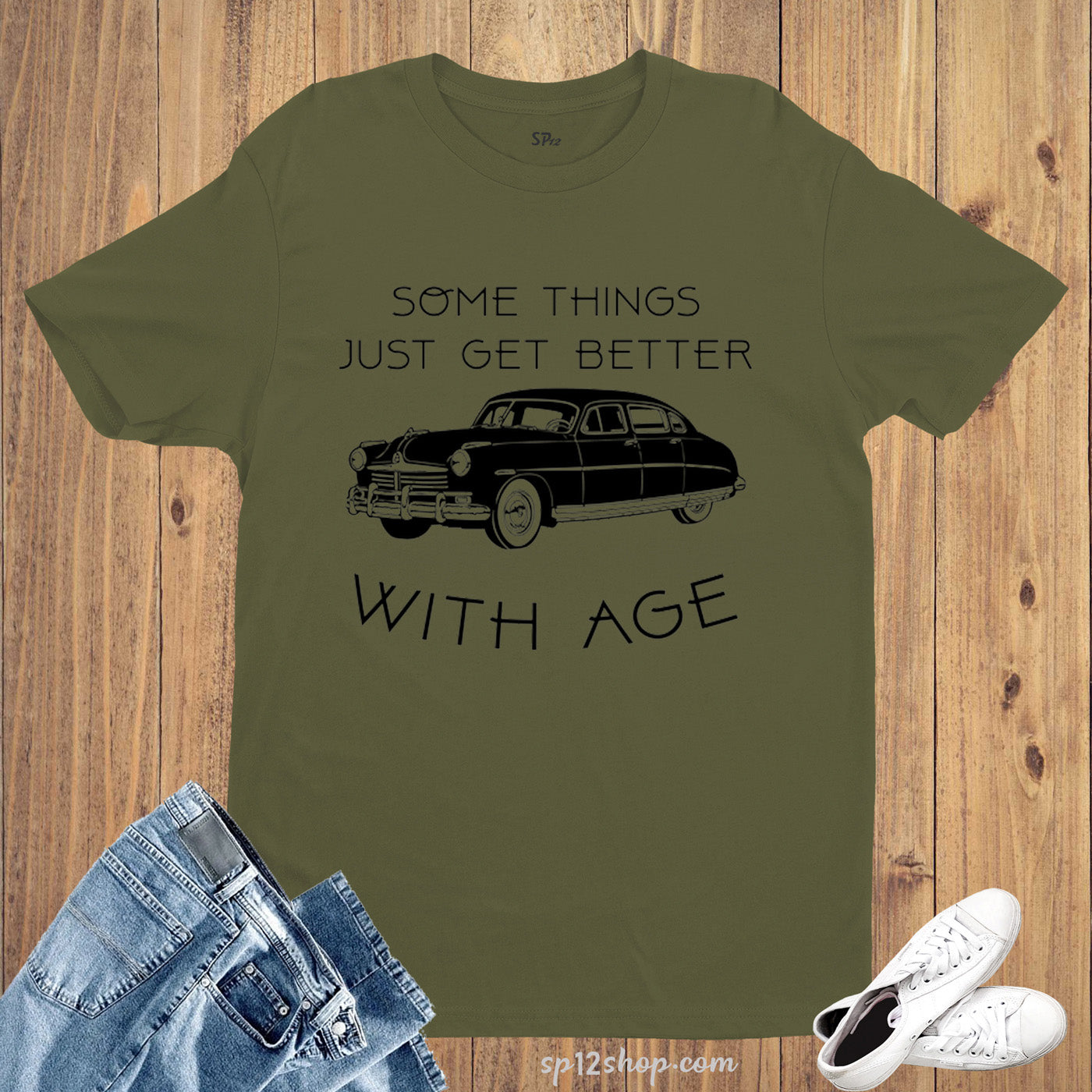 Some Things Just Get Better With Age Car T Shirt