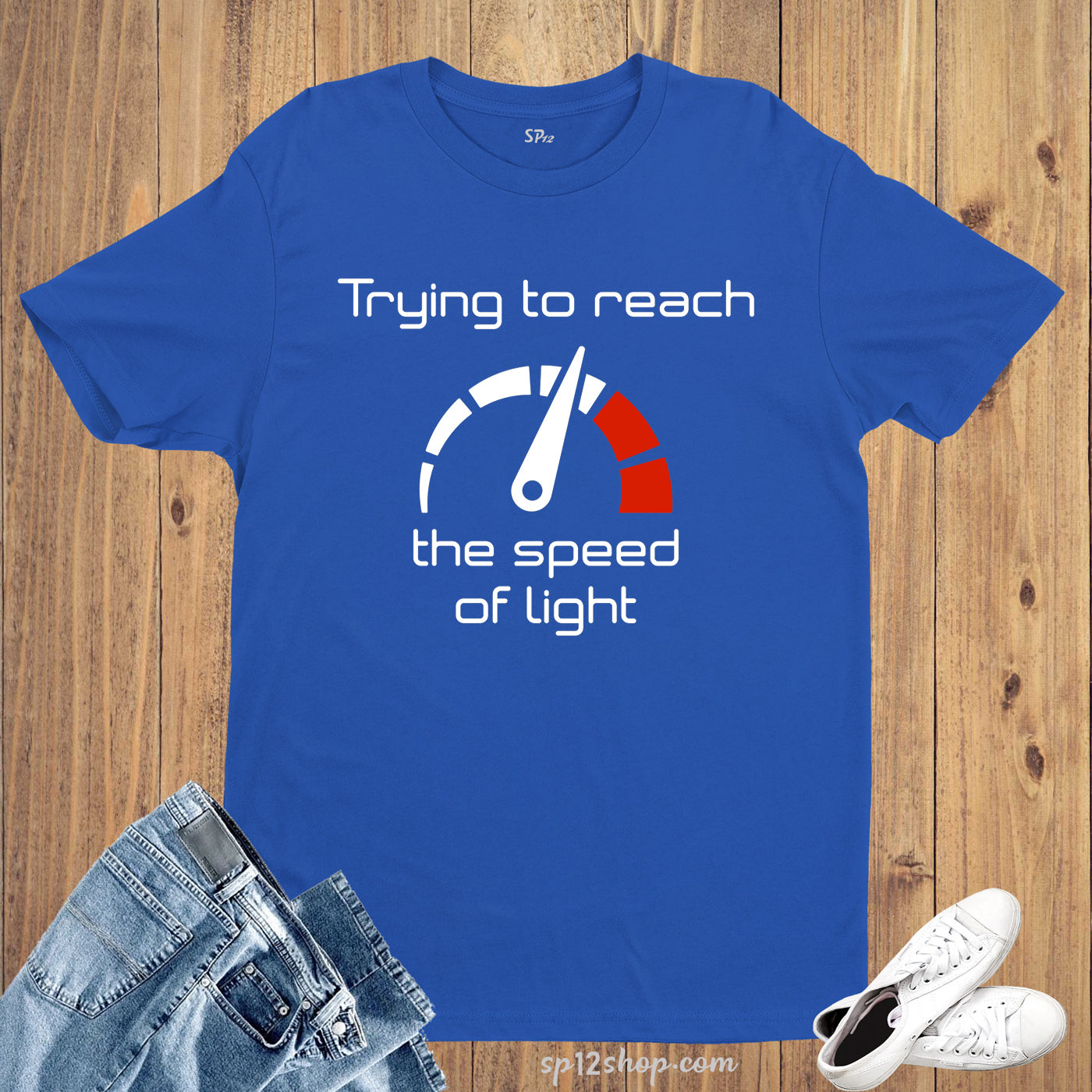 Speed Of Light Car Racing Gym T Shirt