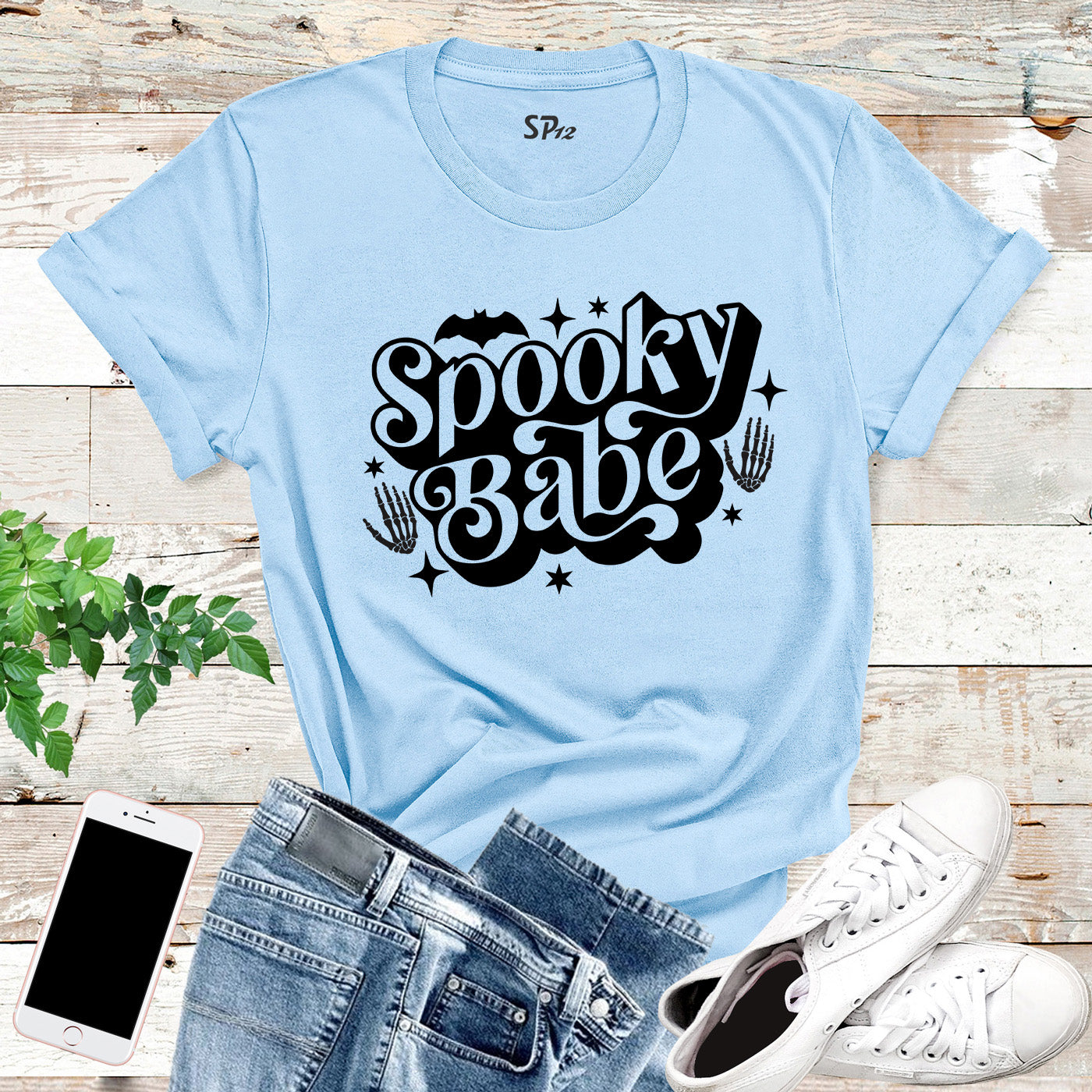 Spooky Babe T Shirt Halloween Gifts