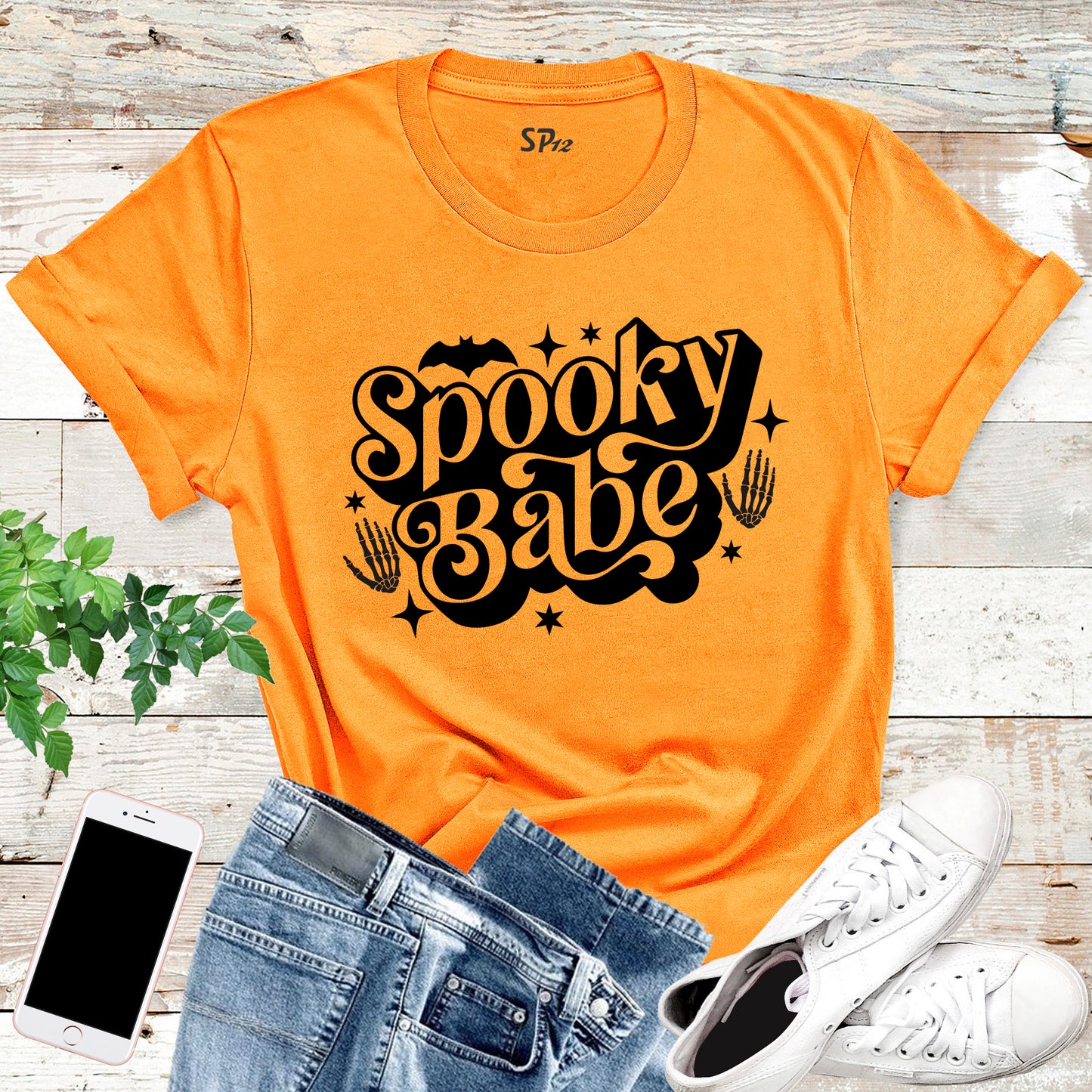 Spooky Babe T Shirt Halloween Gifts