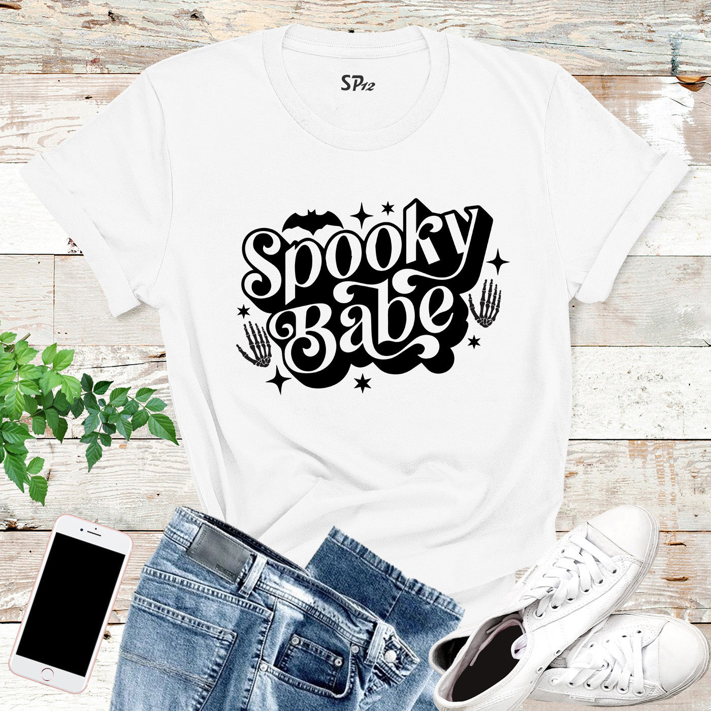 Spooky Babe T Shirt Halloween Gifts