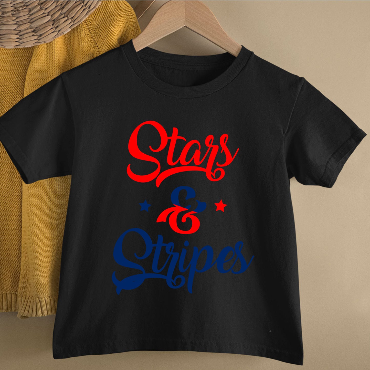 Stars and Stripes Freedom 4th of July American Flag Independence Day T Shirt