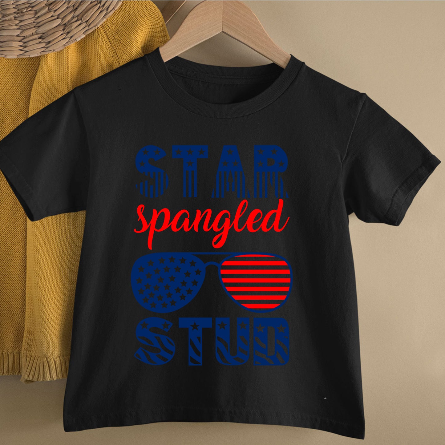 Star Spangled Stud 4th of July America Independence Day T Shirt