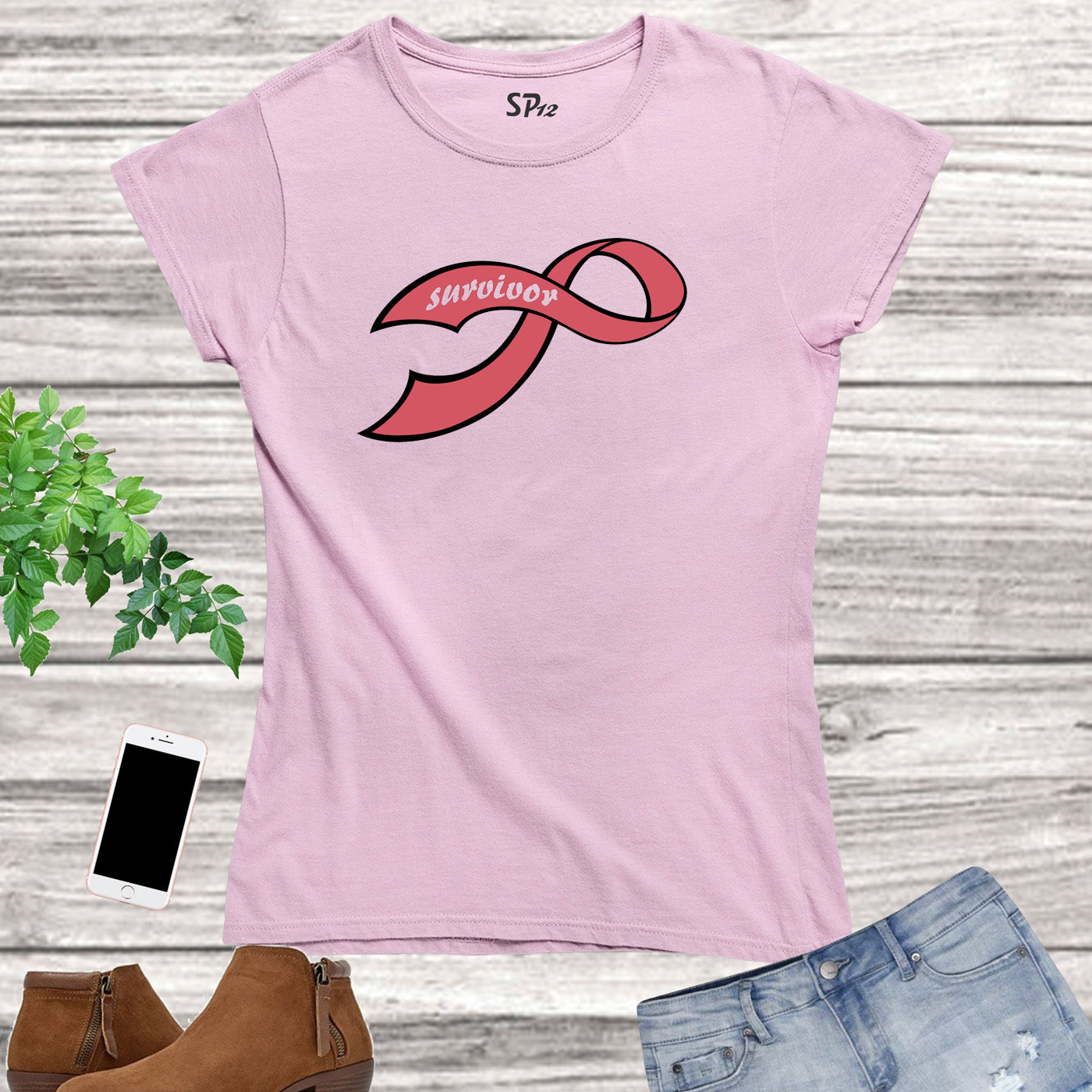 Survivor Breast Cancer Women T Shirt