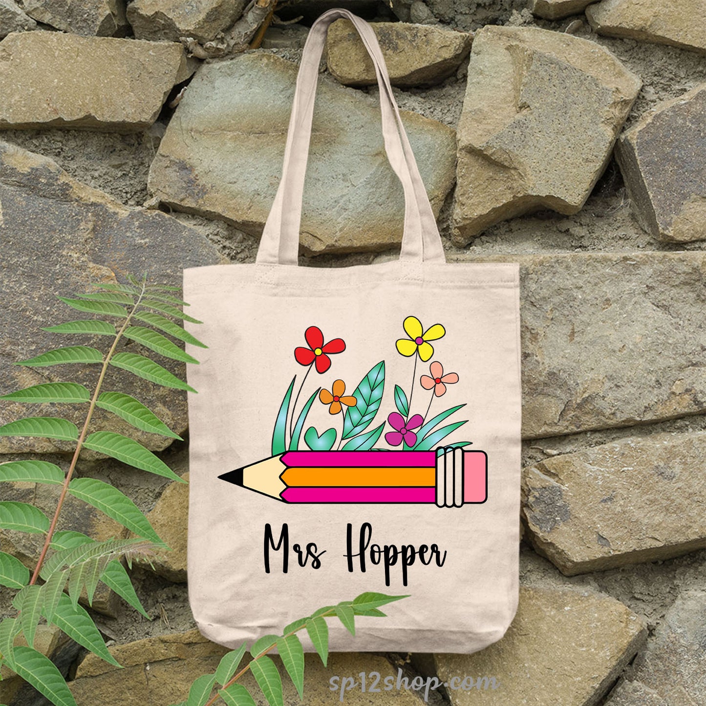 Funny Books Lover Custom Teacher Appreciation Thank You Gift Tote Bag