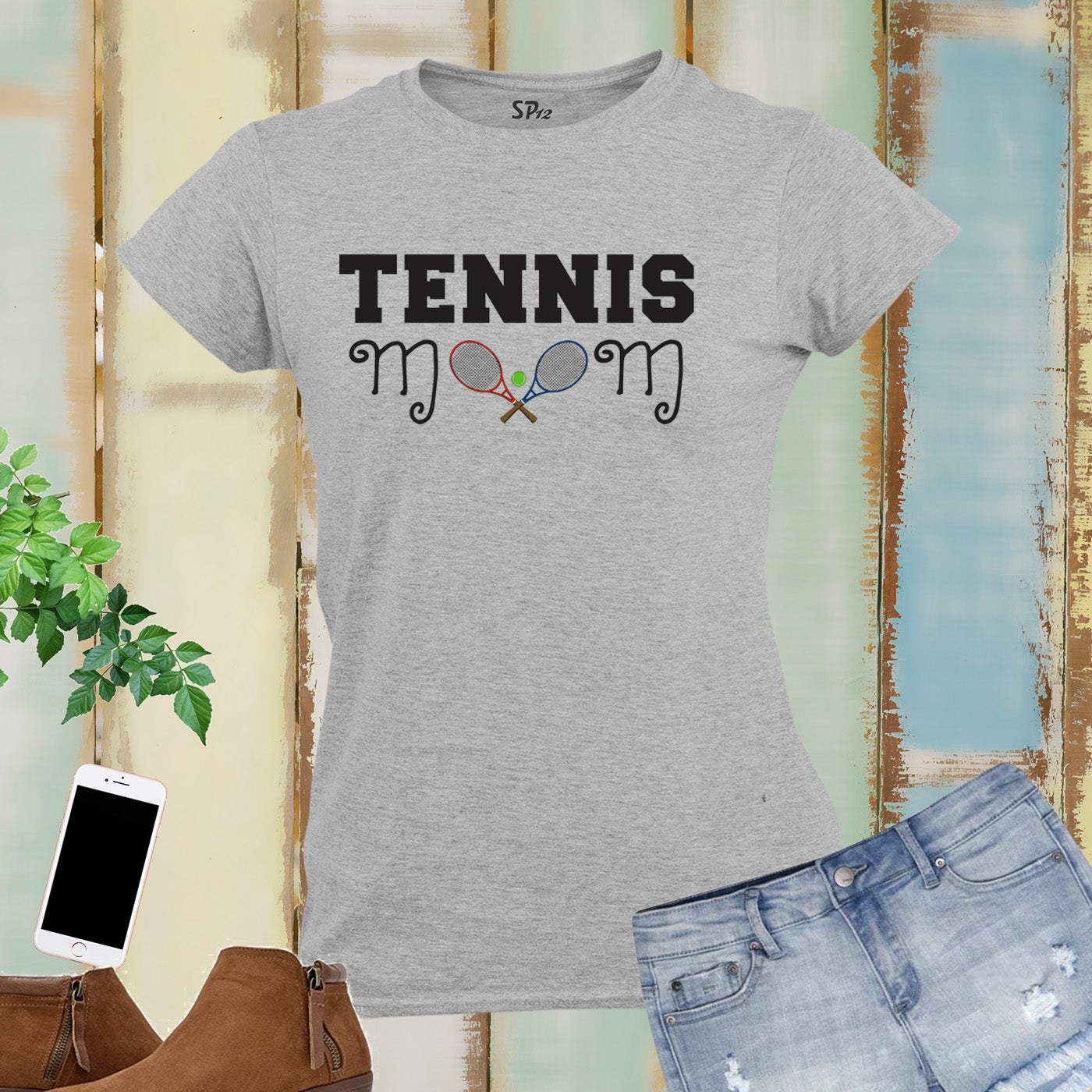 Tennis Mom Sports Women T Shirt