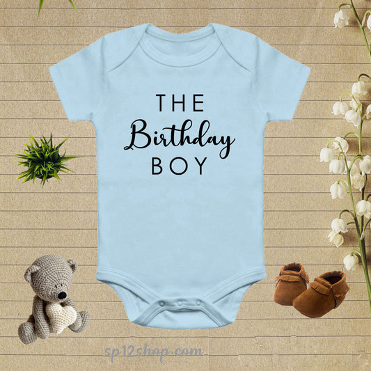 The Birthday Boy Baby Bodysuit