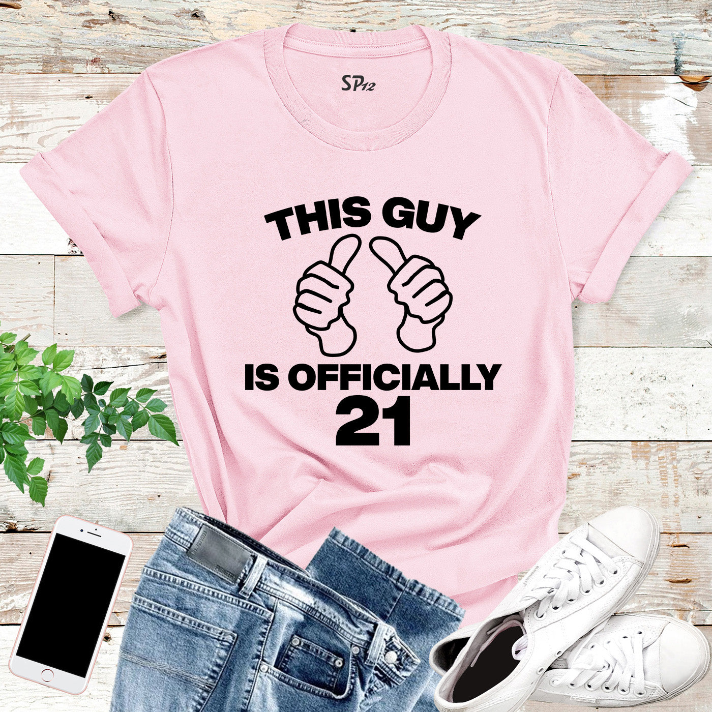 This Guy Is Officially 21 Birthday Shirt