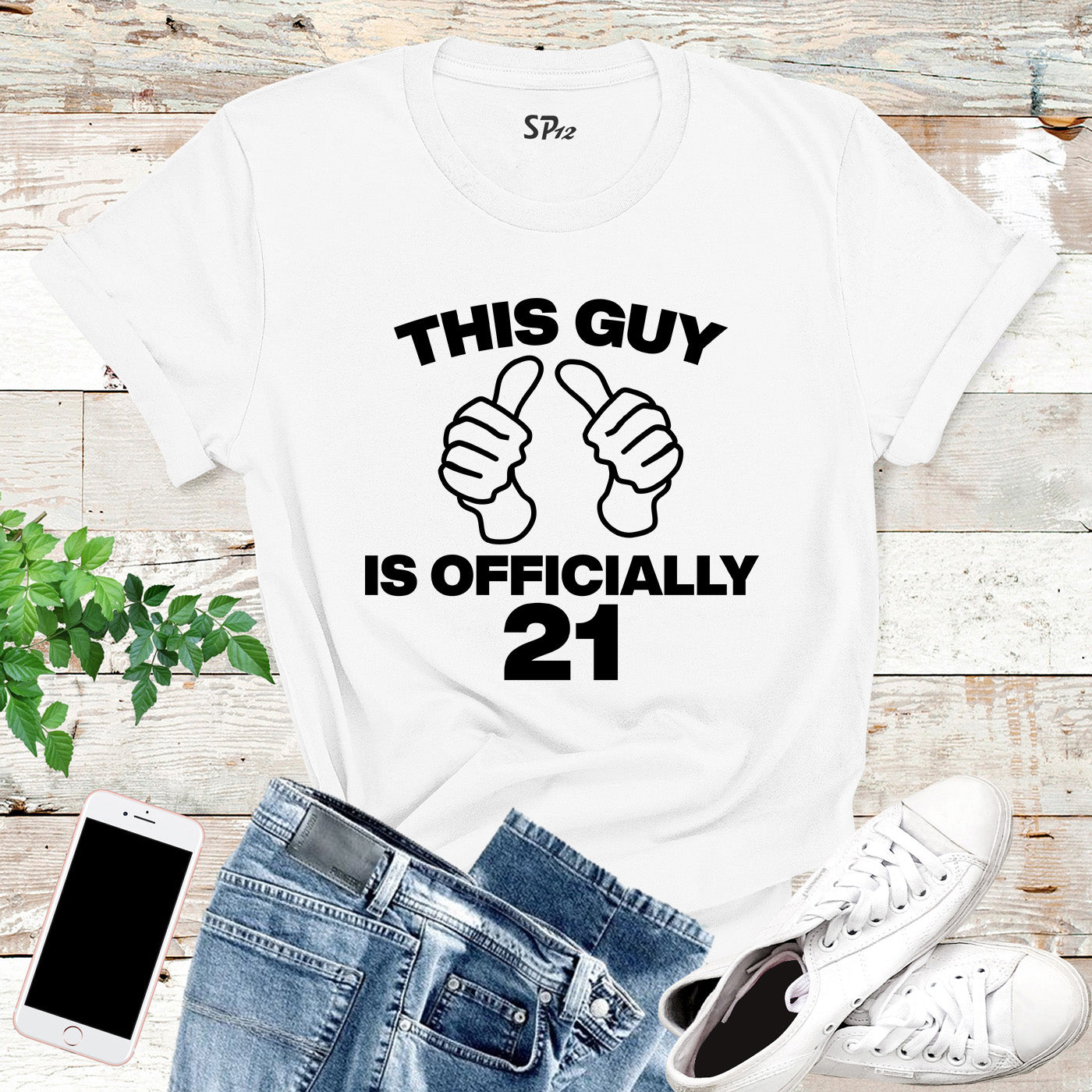 This Guy Is Officially 21 Birthday Shirt