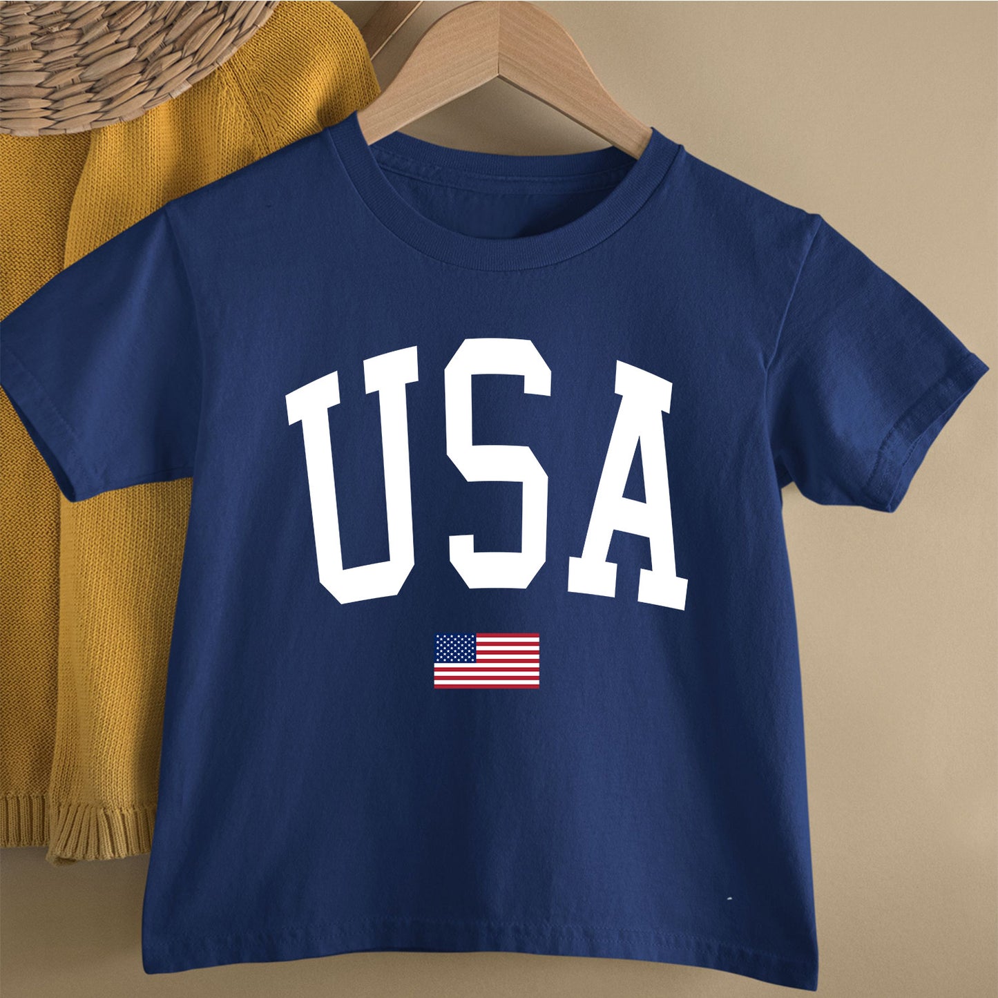 USA Flag 4th of July Patriotic Independence Day and Memorial Day T Shirt