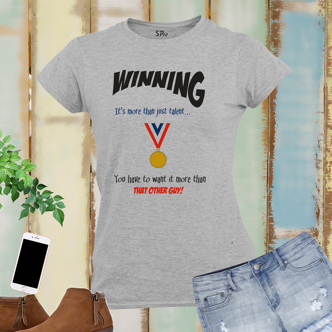 Winning Olympic Women T Shirt