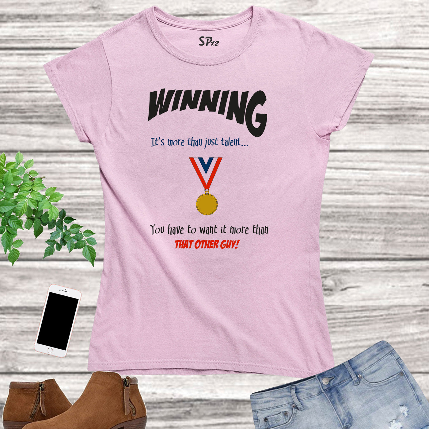 Winning Olympic Women T Shirt