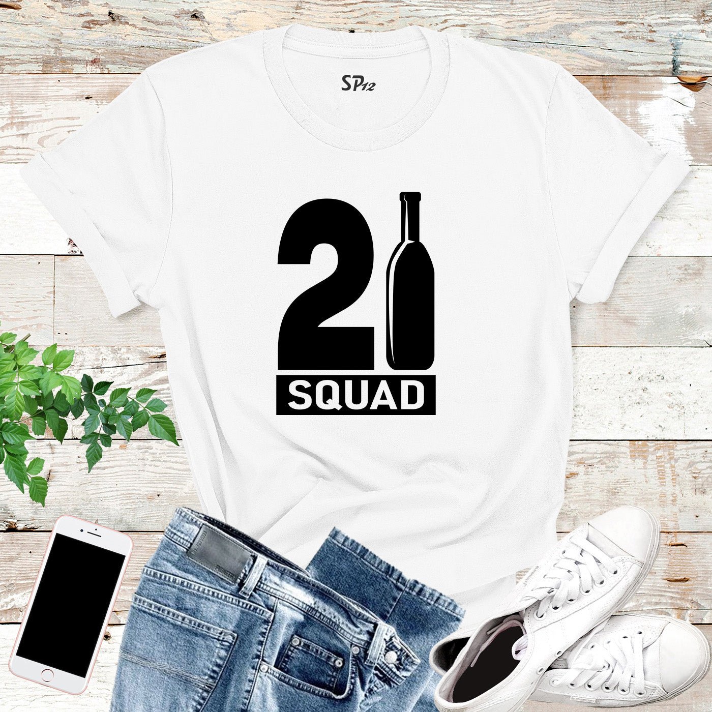 21 Birthday Squad T Shirts