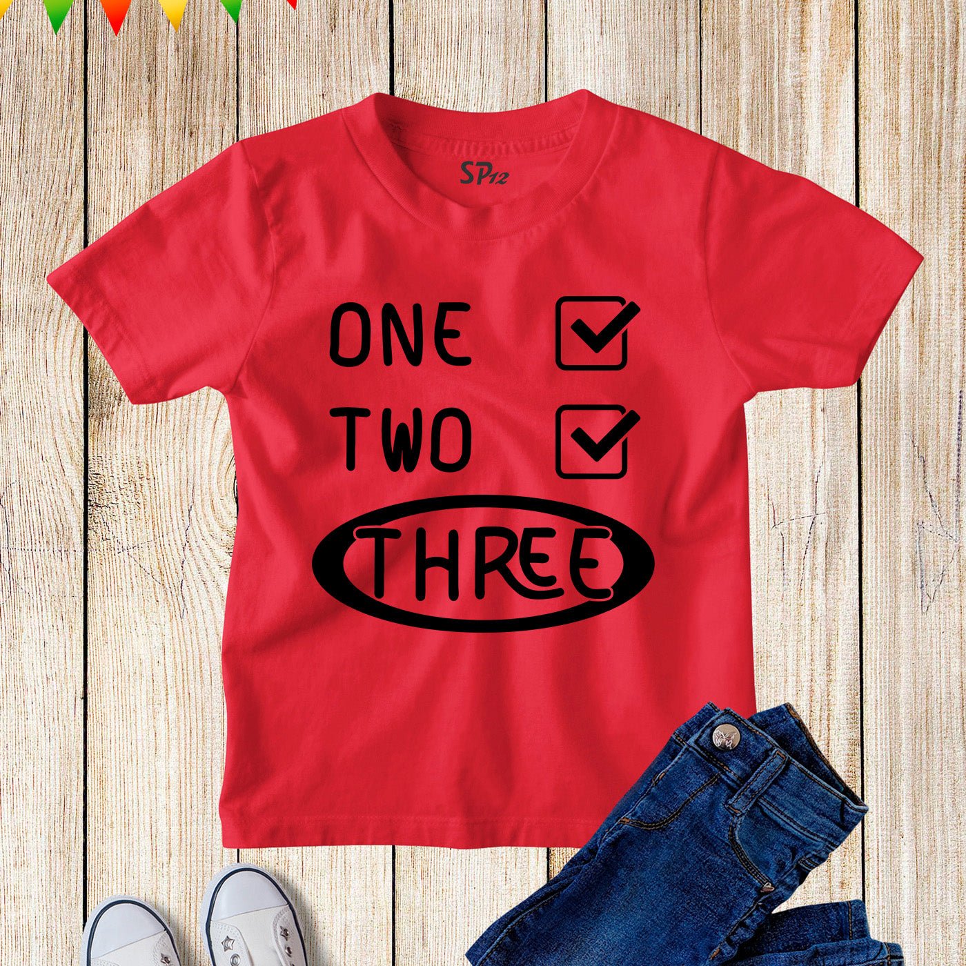 3rd Birthday Toddler T Shirt