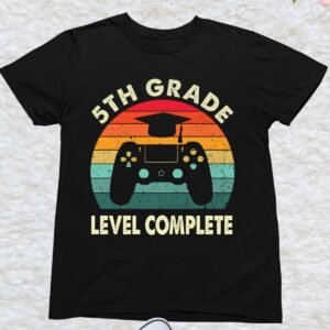5th Grade Level Complete Funny Kids Shirt