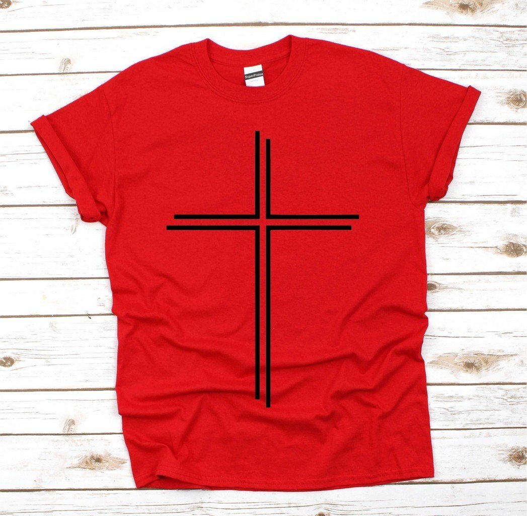 Christ Cross Symbol Jesus Christan T Shirt - Image 2