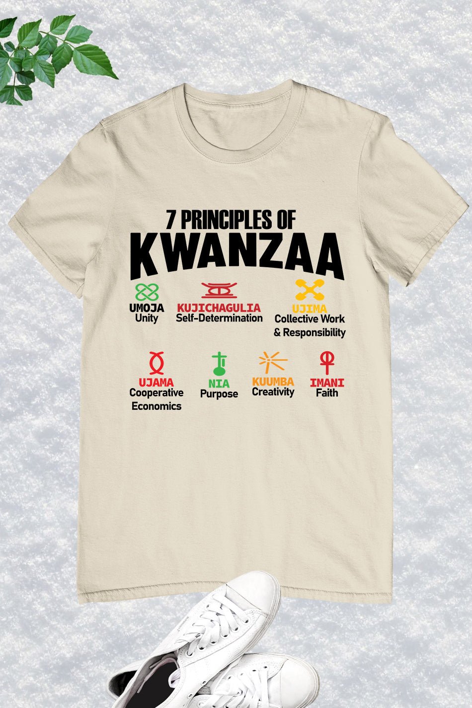 7 Principles Of Kwanzaa Celebration Shirt