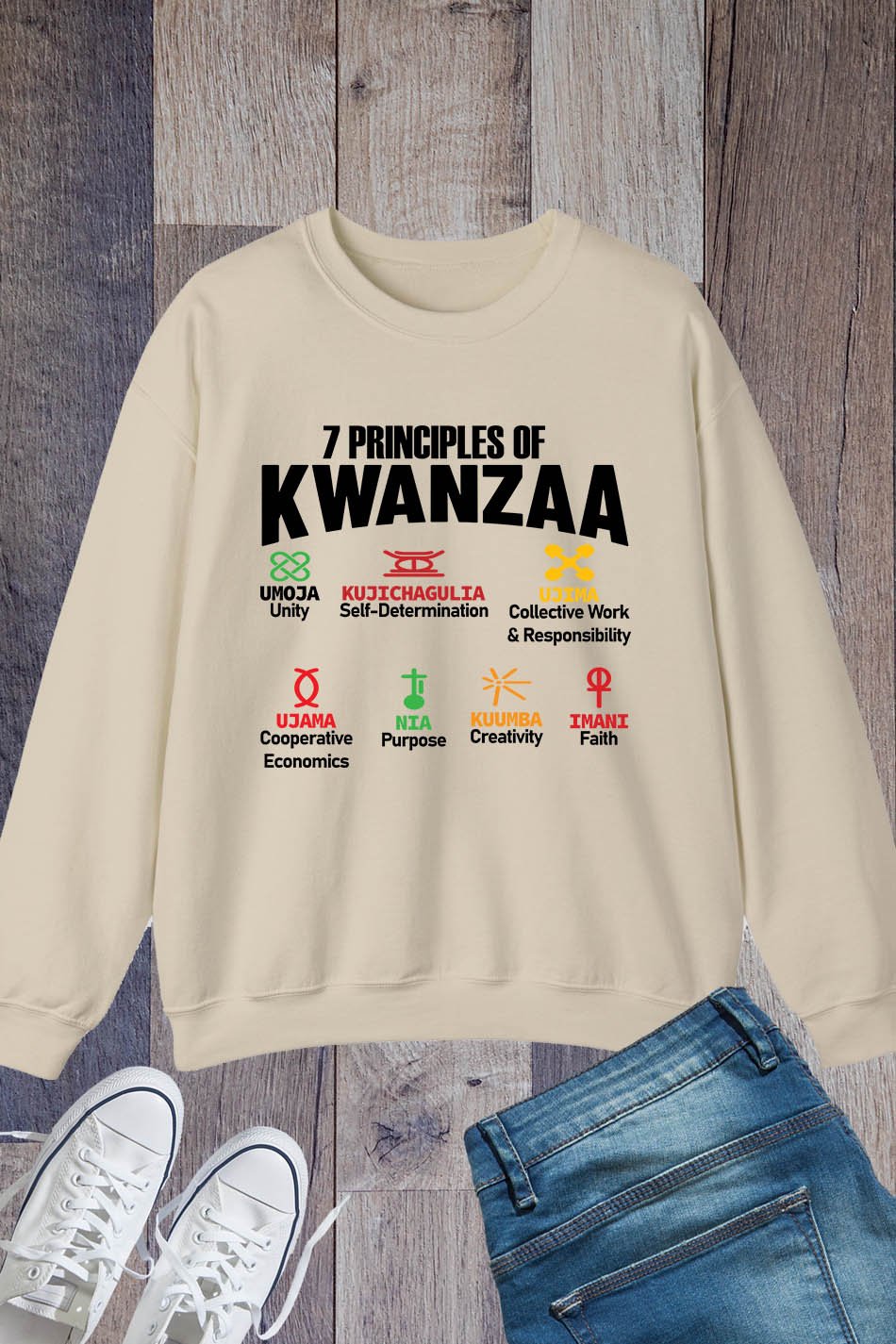 7 Principles Of Kwanzaa Celebration Shirt