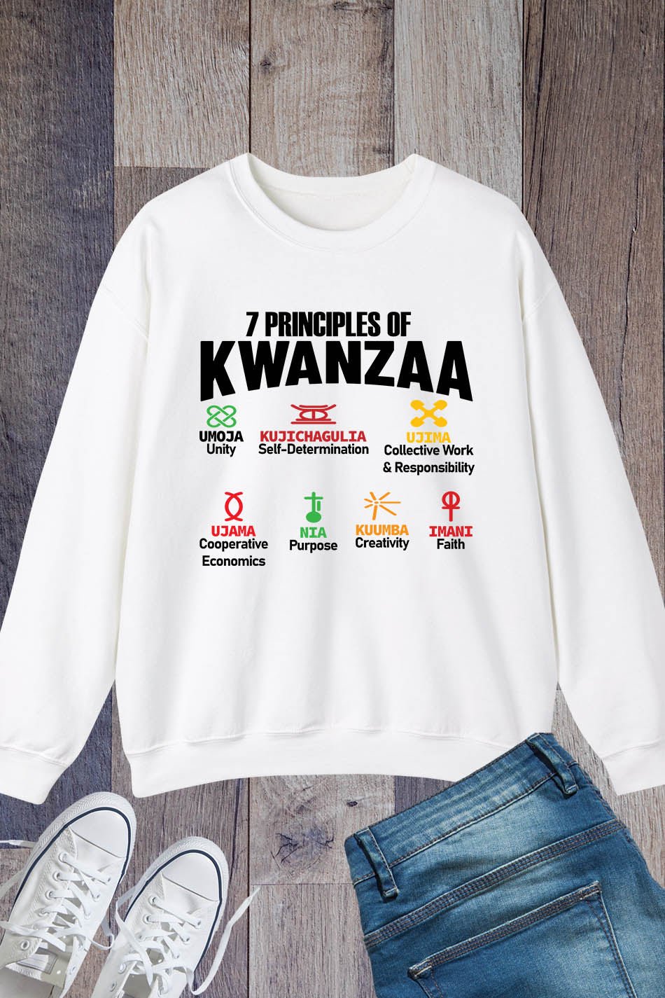 7 Principles Of Kwanzaa Celebration Shirt
