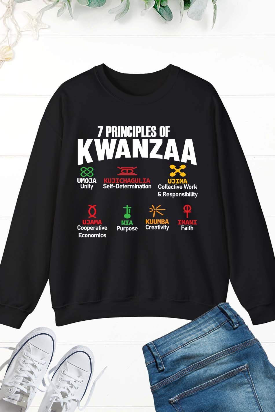 7 Principles Of Kwanzaa Celebration Shirt