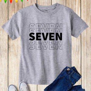 7th Birthday T Shirt