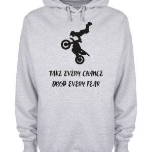 Big Ride Motorcycle Stunt Rider Slogan Hoodie