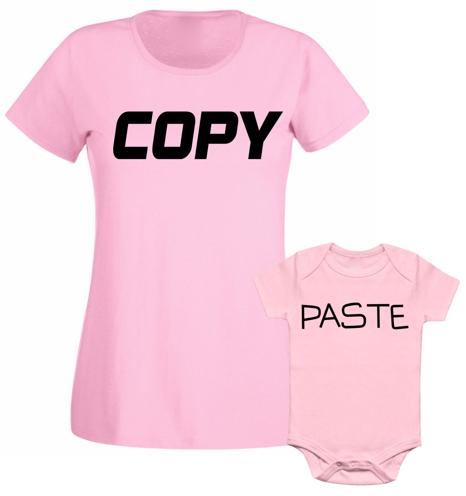 Copy Paste Mothers Day Mom Son Daughter Mommy Slogan Matching T Shirt - Image 2