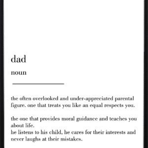 Dad Definition Art Prints