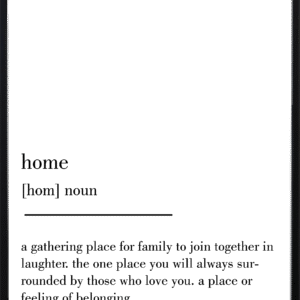 Home Definition Art Prints