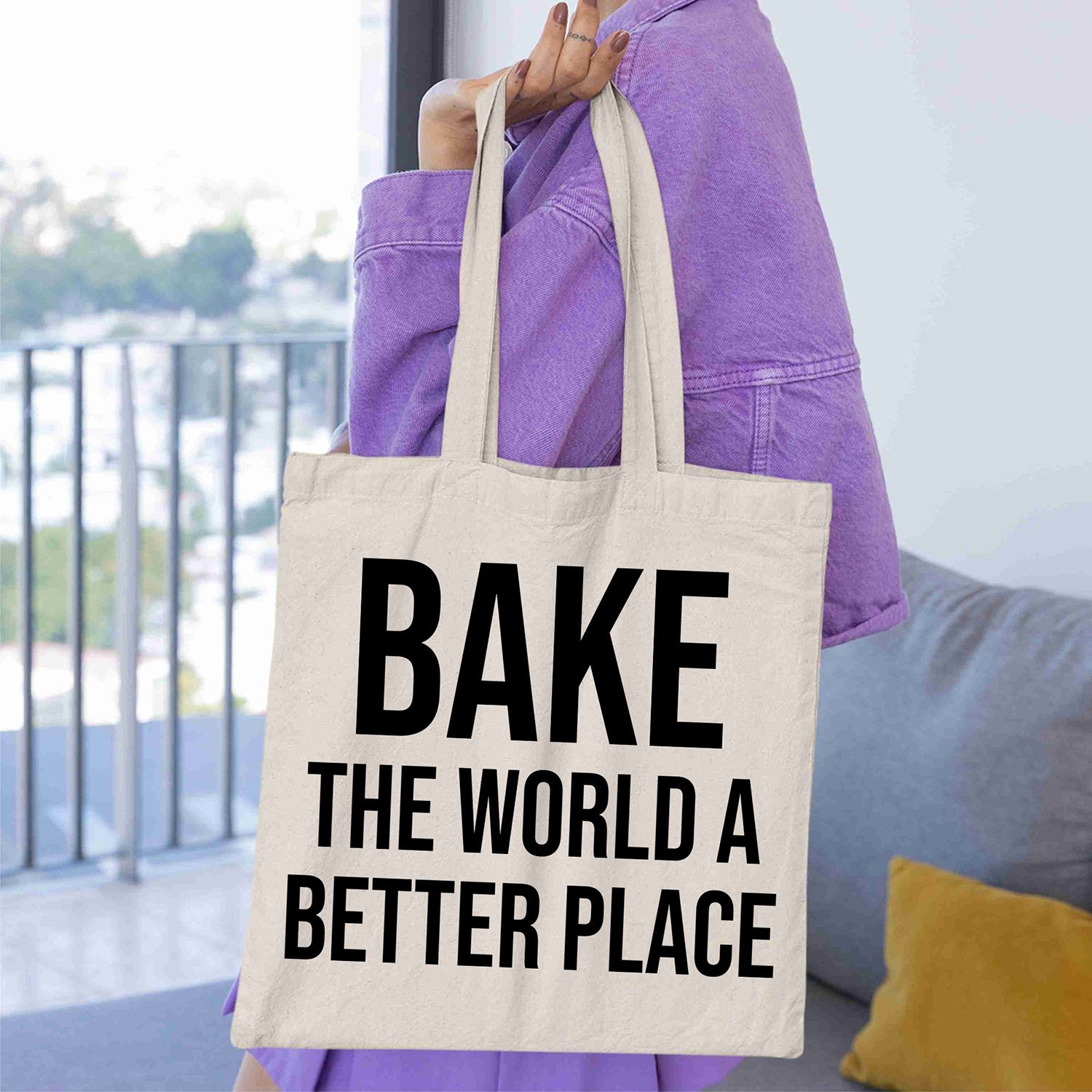 Baker Funny Quote Bake The World A Better Place Christmas Baking Lover Cooking Shirts - Image 5