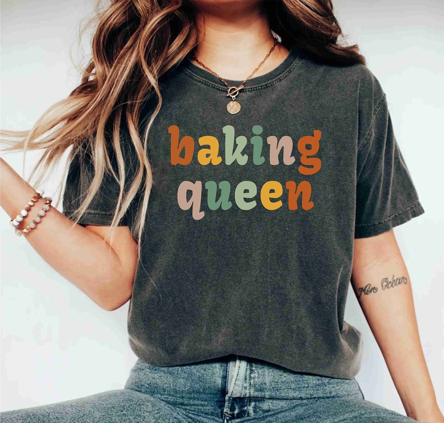 Baking Queen Christmas Funny Cookie Baker Baking Lover T Shirts Gifts