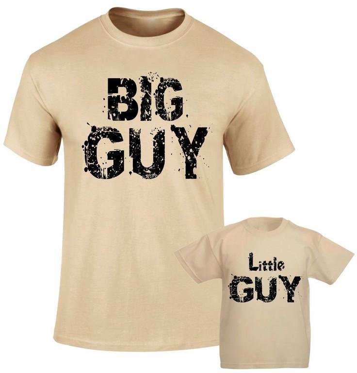 Big Guy Little Guy Family Matching T shirt - Image 2