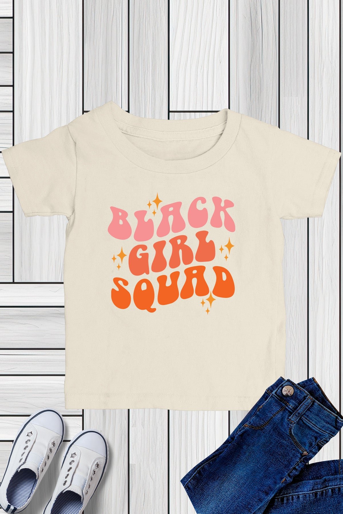 Black Girl Squad Kids Shirts - Image 2