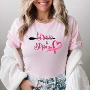 brave-and-strong-cancer-awareness-breast-cancer-survivor-t-shirt