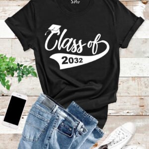Class-of-2032-School-Leaver-T-Shirt-Black